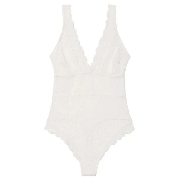 Victoria Secret The Lacie Plunge Bodysuit Size XL - Picture 3 of 8